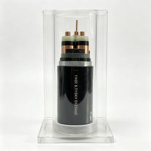 Câble en cuivre blindé à 3 conducteurs 3x95mm+50mm 3x25mm 3x75mm 3x120mm 3x185mm 3x150mm 4/0AWG Câble d'alimentation <span class=keywords><strong>Triphasé</strong></span> Câble de mise à la terre - Product Image 4