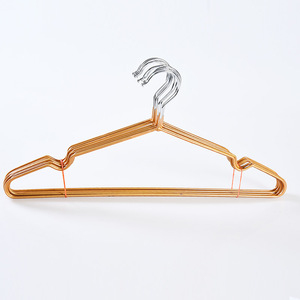 Vente en gros <span class=keywords><strong>de</strong></span> cintre en fil métallique pour linge enduit <span class=keywords><strong>de</strong></span> PVC antidérapant - Product Image 2