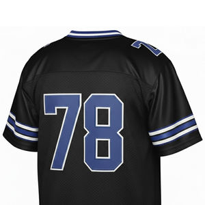 Uniforme de Fútbol Americano Personalizado Profesional OEM con Logotipo de Equipo, Camisetas y Pantalones Cortos Sublimados de Alta Calidad para Unisex - Product Image 6