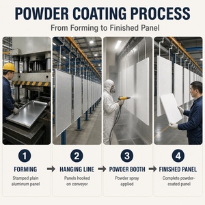 Pannelli <span class=keywords><strong>per</strong></span> Controsoffitto in Alluminio 600x600mm, Rivestimento in Polvere, Insonorizzati e Impermeabili <span class=keywords><strong>per</strong></span> Centri Commerciali, Scuole, Ospedali - Product Image 5