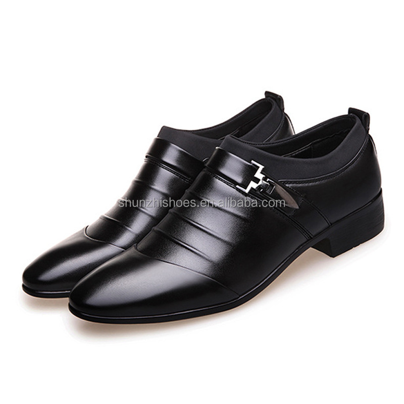 Top Brand Men Dress Shoes Made in China High Quality Leather