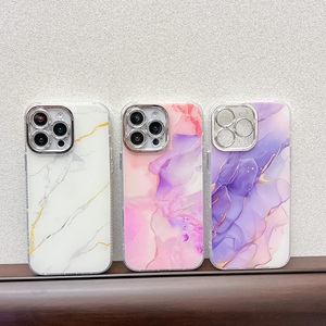 Funda de Teléfono Móvil con Diseño de Mármol IMD Electrochapado, Disponible para iPhone 16E 15 14 <span class=keywords><strong>Pro</strong></span> Max, Funda de Lujo para <span class=keywords><strong>Samsung</strong></span> Serie S25 S24 - Product Image 6