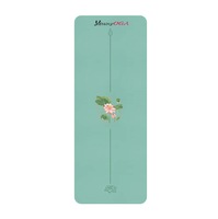 Tapete de Yoga YEWAYOGA de Caucho Natural y PU Antideslizante, Ecológico, Regalo de Navidad para Mujeres y Hombres, para Estudio de Yoga y Pilates