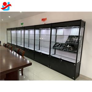 Cabinet de vitrine de vente au détail avec vitrines de magasin de fumée de couleur personnalisée en verre - Product Image 4