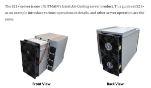 Mới antminer s21pro 234t S21 Pro 245t BTC thợ mỏ SHA-256 bitmain antminer S21 + 235t 225t 216t Bitcoin thợ mỏ Crypto máy khai thác mỏ - Product Image 2