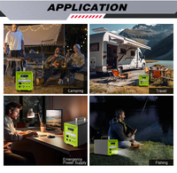 Système de stockage d'énergie domestique 600W en promotion – Station d'alimentation portable professionnelle – Batterie de stockage d'énergie portable