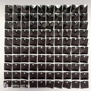 QSLH-T245 Quadratische Gold-Silber Schimmernde Wand-Paillettenpaneele als Hintergrund-Dekoration für Hochzeiten und Geburtstagsfeiern - Product Image 2