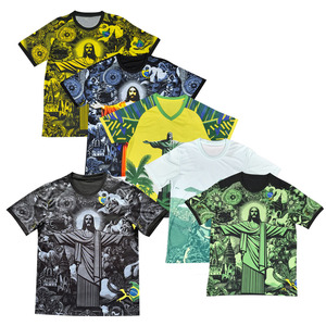 Maglie da Calcio Brasiliane di Alta Qualità 24-25, Tute da Allenamento in Sublimazione, Divise da Calcio per Uomo - Product Image 1