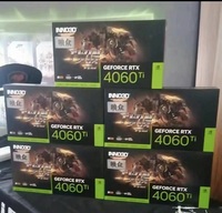 Carte graphique de jeu pour ordinateur de bureau RTX 4060 Ti 8 Go GDDR6 d'occasion/neuve avec refroidissement par ventilateur, 4e génération de cœurs Tensor, PCI Express 4.0, interface 128 bits