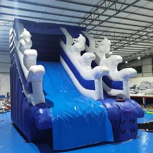 Tobogán Acuático Comercial <span class=keywords><strong>para</strong></span> Jardín a Precio <span class=keywords><strong>de</strong></span> Fábrica, <span class=keywords><strong>Piscina</strong></span> <span class=keywords><strong>para</strong></span> Niños y Adultos, Juegos Divertidos al Aire Libre, Tobogán Seco, Castillo Inflable - Product Image 1