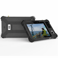 Tablette Android robuste 8 pouces 4G Android 11 4 Go + 64 Go avec lecteur LTE NFC UHF RFID et scanner de codes-barres pour l'inventaire d'entrepôt (vente en gros)