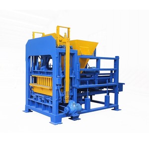 Machine automatique de fabrication de briques hydrauliques vibrantes QT4A-15 pour blocs de béton creux, pleins, pavés et emboîtables - Product Image 3