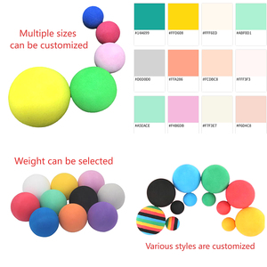 Fábrica personalizada al por mayor suave al tacto estrés bola Eva lavado Eva Chipring bola - Product Image 5