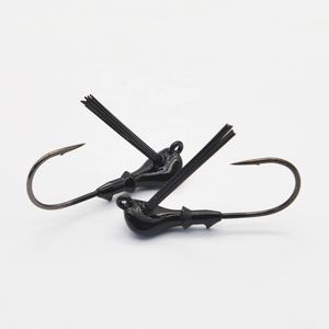 Tête de gabarit de retournement en tungstène de la meilleure qualité, tête de gabarit de pêche sans jupe en silicone pour la pêche au bar - Product Image 5