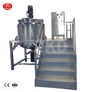 Tanque de mezcla emulsionante de grado sanitario para emulsión de bebidas Equipo de mezcla de acero inoxidable de 200L - Product Image 3