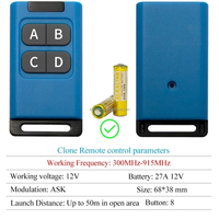 Duplicador Universal ZP13 RF 433MHz, Clonación Cara a Cara, Control Remoto de 4 Canales, Transmisor de Aprendizaje, Tipo de Código Fijo y Variable 1