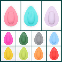 Dekorasi Kreatif Ruang Tamu, Magnet Dinding Kerajinan Plastik Kecil Pot Air Bunga Silikon Kecil Gel Silika Vas/