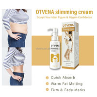 OTVENA Crème Chaude Bio au Gingembre Anti-Cellulite Rapide en 3 Jours pour Amincissement Corporel et Brûle-Graisse Abdominal pour Hommes et Femmes