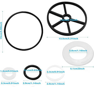 प्रो-सत्यापित अनुकूलित एकाम और <span class=keywords><strong>nsf</strong></span> 61 अनुमोदित जल वाल्व मरम्मत किट, संक्षारण प्रतिरोधी मल्टीपल सैल्स वाल्व गैसकेट - Product Image 4