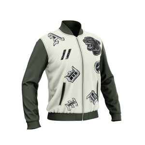 Blousons bomber personnalisés de qualité supérieure pour hommes, design unique tendance, blousons bomber à fermeture éclair personnalisés par sublimation. - Product Image 3