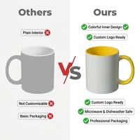 Tasses à café en céramique vierges de haute qualité 11 oz pour sublimation, personnalisables avec logo et photo, imprimables par transfert thermique, vente en gros pour cadeaux