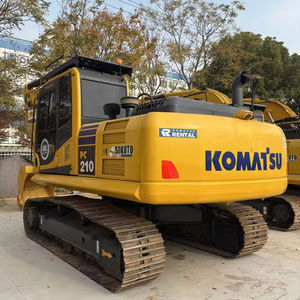 Excavatrice sur chenilles d'occasion Komatsu PC210 de 21 tonnes, modèle 2022, haute performance, moteur robuste, importée directement du Japon, garantie après-vente 1 an - Product Image 1