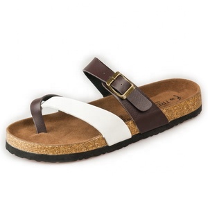 <span class=keywords><strong>Sandalias</strong></span> para <span class=keywords><strong>hombre</strong></span> con suela de corcho y correa cruzada - Product Image 4