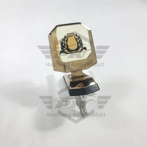 Nuevo Emblema Cromado Dorado para Capó Delantero de Coche OEM para Toyota LC 4500 4700 Land Cruiser Fj62 60 Series HJ60 <span class=keywords><strong>HJ61</strong></span> de 1988-1990 - Product Image 3