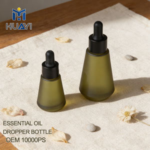 Botella <span class=keywords><strong>de</strong></span> Aceite Esencial Portátil <span class=keywords><strong>de</strong></span> Viaje <span class=keywords><strong>de</strong></span> 15 ml, Forma Cónica, Color Verde Oliva, Botella a Prueba <span class=keywords><strong>de</strong></span> Luz para Esencias <span class=keywords><strong>L</strong></span>íquidas <span class=keywords><strong>de</strong></span> 30 ml - MOQ10000PS - Product Image 1