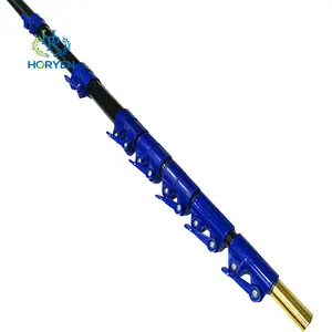 High modulus carbon telescopic pole telescopic poles carbon fiber with clamp locking