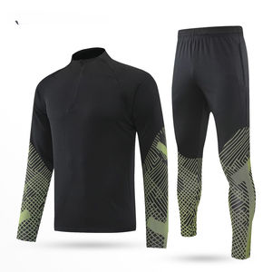 Hochwertige Anpassbare Bedruckte Atmungsaktive Herren- und Damen-Wettkampf-Trainingsanzüge für Sommer-Sportteams Fußballanzüge - Product Image 3