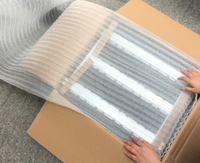 Support de stockage antistatique pour cartes PCB ESD avec butée, rail de guidage et sécurité ESD