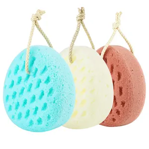 Wholesale Soft Foam Body Sponge Soothing Bath Exfoliating Shower Rubbing Sponges for Bathroom Supply
