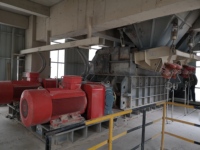 Concasseur à rouleaux industriel 1000t/h avec moteur AC pour l'usine de concassage et de criblage du charbon
