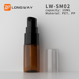 mini <span class=keywords><strong>de</strong></span> plástico para mascotas botella <span class=keywords><strong>de</strong></span> forma cuadrada para maquillaje cosmético con tapa completa tratamiento <span class=keywords><strong>de</strong></span> <span class=keywords><strong>la</strong></span> bomba - Product Image 1