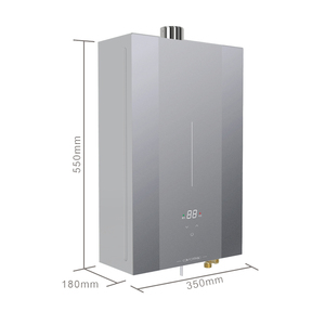 Calentador de Agua Instantáneo de <span class=keywords><strong>Gas</strong></span> Natural de 12L con Intercambiador de Calor de Cobre y Pantalla LED - Marca SHENGFEI/OEM, Calentador de Agua de Pared para Baño - Product Image 4