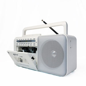 <span class=keywords><strong>Radio</strong></span> portable vintage chinoise des années 80, enregistreur stéréo rétro, AM <span class=keywords><strong>FM</strong></span> USB TF BT cassette - Product Image 3