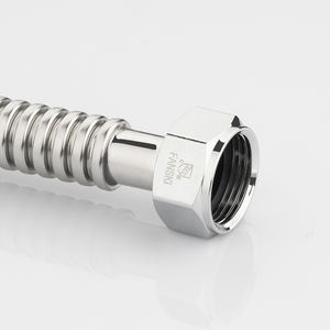 Edelstahl Gerader Wellenschlauch für Warmwasserbereiter-Anschlüsse Wellrohr Verschiedene Längen DN18 1,0Mpa Sanitärschlauch - Product Image 2