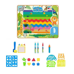 Rompecabezas Infantil Educativo para Aprender a Pintar, <span class=keywords><strong>Alfabeto</strong></span> Animal, Lienzo de Agua de 100x80cm, Juguetes de <span class=keywords><strong>Graffiti</strong></span>, Tapete de Dibujo, Set de Juguetes para Niños - Product Image 1