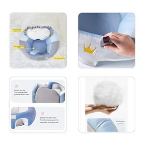 Silla de Aprendizaje Infantil de felpa, asiento de <span class=keywords><strong>apoyo</strong></span> para bebé, sofá para recién nacido, tumbona, recuerdo de fiesta de cumpleaños de Pascua, sofás para niños - Product Image 6