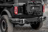 Vente en gros de pare-chocs tout-terrain 4X4 de haute qualité Accessoires de pare-chocs avant arrière en alliage d'aluminium avec feu arrière pour Ford Bronco 2021 +