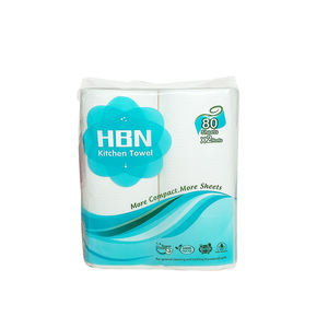 定制2层一次性原始木浆厨房纸巾吸水柔软可洗家用 - Product Image 3