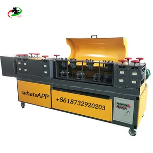 Full automatic steel pipe straightening and derusting machine Scaffolding paint machine