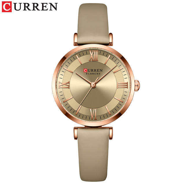 5 Rose Case Khaki Dial Khaki Band