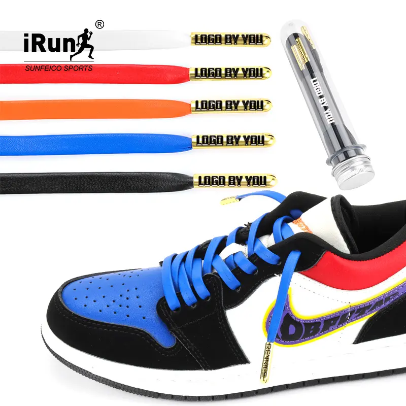 IRun Sneakers in pelle di montone con stampa colorata personalizzata lacci delle scarpe aglet basket scarpe di lusso string pelle di lusso viola