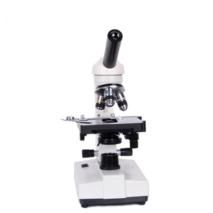 Laboratorio ajustable logotipo personalizado visión única 1000x microscopio biológico estudiante microscopio laboratorio precio de fábrica - Product Image 1