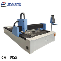 Máquina de Corte Láser de Fibra CNC Automatizada LSF1530 1500*3000mm con Enfriamiento por Agua para Procesamiento de Chapa Metálica, Sistema de Control Cypcut, Hiwin