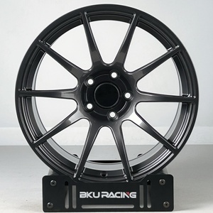 Rines BZY Forjados 5x114.3 de 17, 18 y 19 Pulgadas en Gris, para Autos de Carreras, Compatibles con JDM <span class=keywords><strong>Subaru</strong></span> <span class=keywords><strong>Impreza</strong></span> <span class=keywords><strong>Sti</strong></span> BRZ GT86 Supra Wrc Wrx - Product Image 3