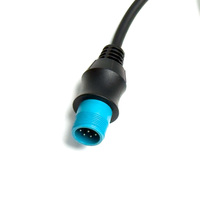 Câble adaptateur XID 010-12122-10, câble transducteur 8 broches vers sondeur 12 broches pour détecteur de poissons Garmin