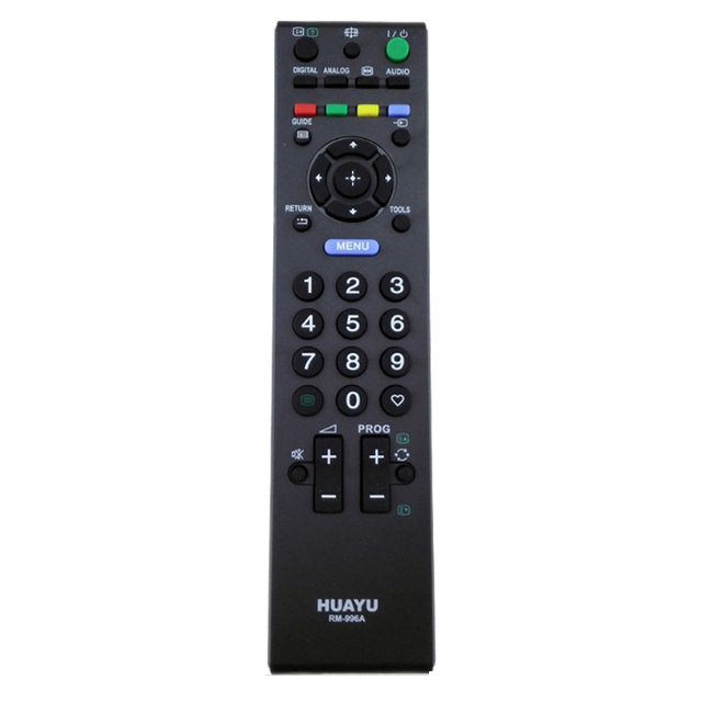 HUAYU RM-996A New Replaced Universal Remote Control for All Sony LCD LED HD TV 3D Smart TV Models